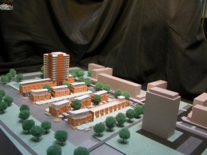 Maquette de Eilanden Vlaardingen
